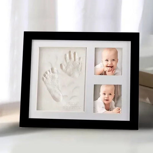 👣 Cadre Empreintes Bébé Mains & Pieds – Souvenir Naissance Éternel - jouetsbebe.com