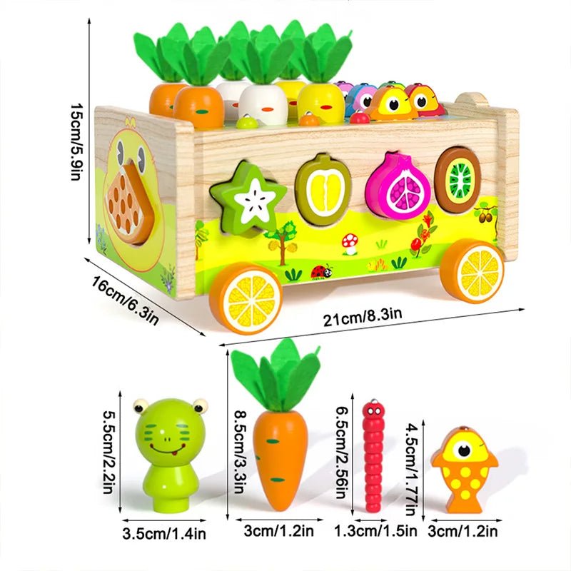 Jeu Éducatif en Bois – Pêche, Tri des Formes et Motricité Fine - jouetsbebe.com