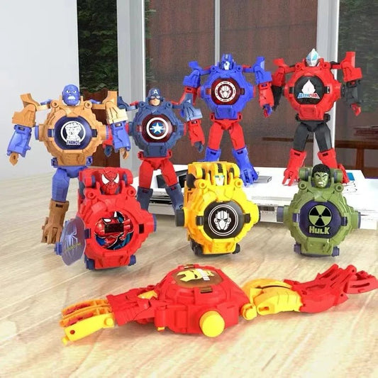 Montres Super Héros : L’accessoire parfait pour les petits fans de Marvel et Transformers - Le Bon Plan