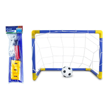 1pc Football Goal Post Frame Set Inflatable Football Lightweight Portable 447X250X323Mm Plastic Team Sports Soccer Accessories - jouetsbebe.com