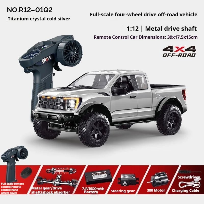 4x4 F-150 Raptor Radiocommandé – Tout-Terrain 4WD avec Éclairage LED - jouetsbebe.com