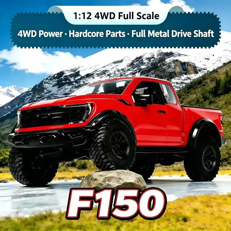 4x4 F-150 Raptor Radiocommandé – Tout-Terrain 4WD avec Éclairage LED - jouetsbebe.com