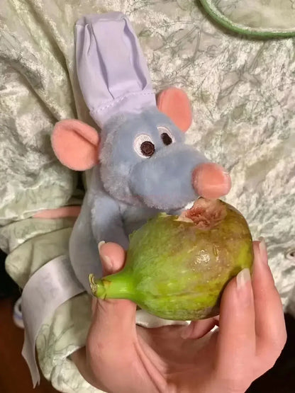 Peluche Rat Cuisinier Magnétique 16 cm – Peluche Décorative Originale