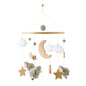Baby Wooden Crib Mobile Bed Bell Hanging Rattle Toy Newborn Music Box Bed Bell Hanging Toys Holder Bracket Infant Crib Baby Gift