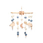 Baby Wooden Crib Mobile Bed Bell Hanging Rattle Toy Newborn Music Box Bed Bell Hanging Toys Holder Bracket Infant Crib Baby Gift