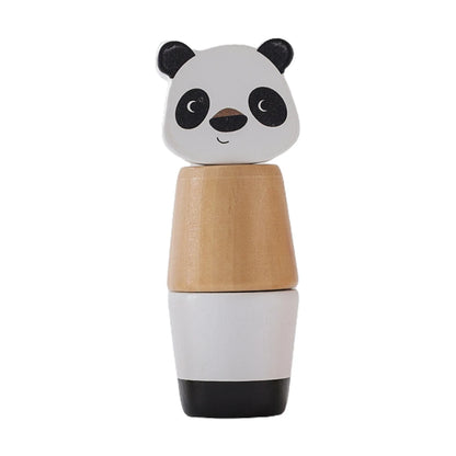 Hochet Dentition Bébé en Bois & Silicone | Éveil