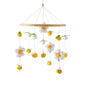 Baby Wooden Crib Mobile Bed Bell Hanging Rattle Toy Newborn Music Box Bed Bell Hanging Toys Holder Bracket Infant Crib Baby Gift