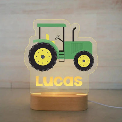 Luz nocturna de animales personalizable 7 colores a elegir 