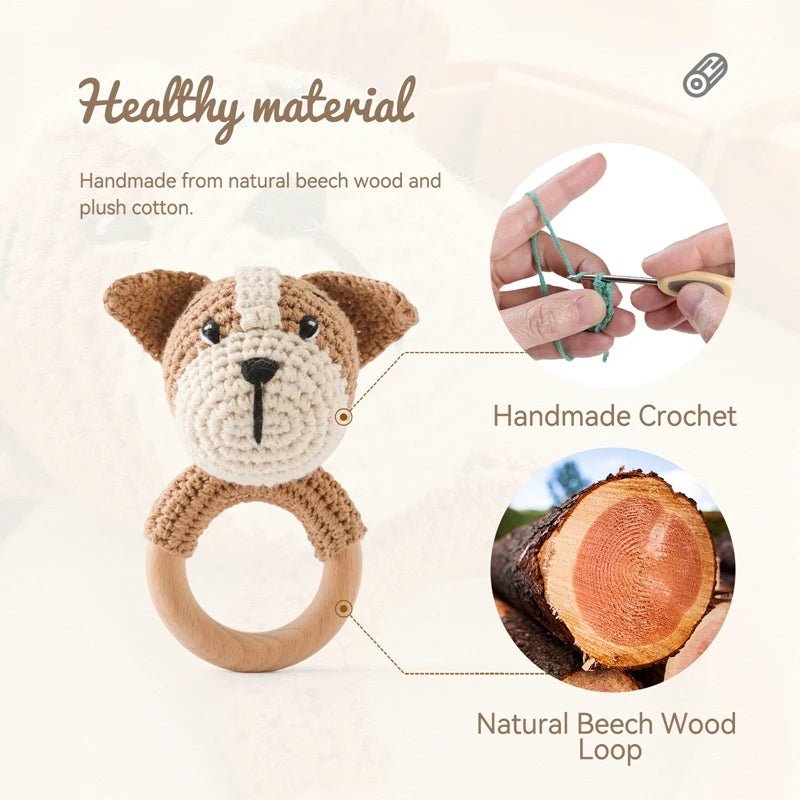 Anneau de Dentition Bébé en Bois - jouetsbebe.com