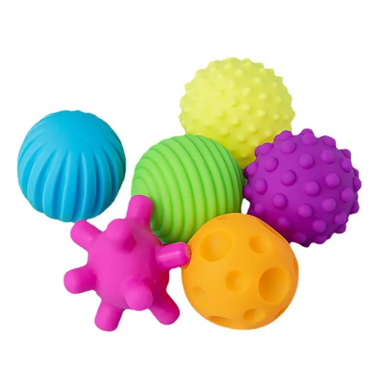 Baby Toys 0 12 Months Rotating Rattle Ball Grasping Activity Baby Development Toy Silicone Teether Baby Sensory Toys for Babies - Le Bon Plan