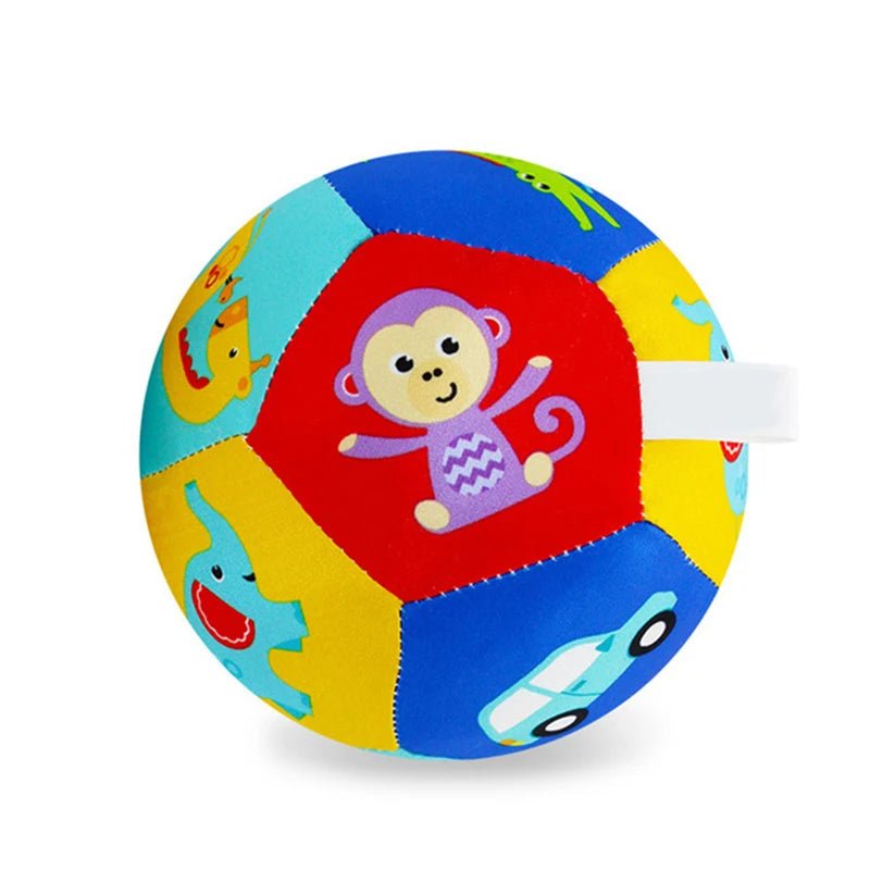 Baby Toys 0 12 Months Rotating Rattle Ball Grasping Activity Baby Development Toy Silicone Teether Baby Sensory Toys for Babies - Le Bon Plan