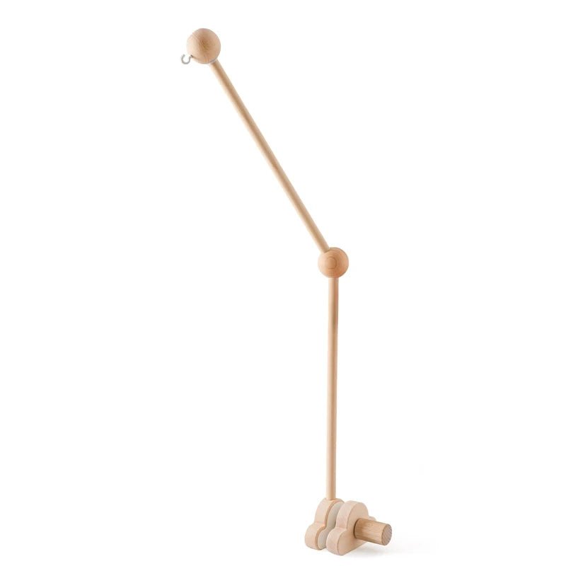 Baby Wooden Crib Mobile Bed Bell Hanging Rattle Toy Newborn Music Box Bed Bell Hanging Toys Holder Bracket Infant Crib Baby Gift - jouetsbebe.com
