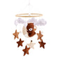 Baby Wooden Crib Mobile Bed Bell Hanging Rattle Toy Newborn Music Box Bed Bell Hanging Toys Holder Bracket Infant Crib Baby Gift - jouetsbebe.com