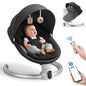 Balancelle Électrique Bluetooth pour Bébé – 5 Vitesses, Musique, Télécommande & Application Mobile - jouetsbebe.com