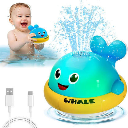 🐳 Baleine Lumineuse et Fontaine Interactive pour Enfants 3 - 12 Ans - jouetsbebe.com