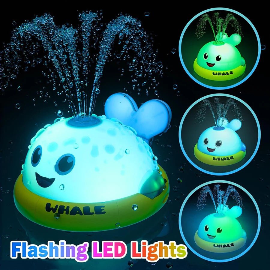 🐳 Baleine Lumineuse et Fontaine Interactive pour Enfants 3 - 12 Ans - jouetsbebe.com