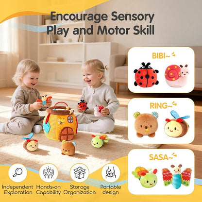 Beehouse Sensorielle Montessori – Jouet Éveil Bébé 6 - 12 Mois - jouetsbebe.com