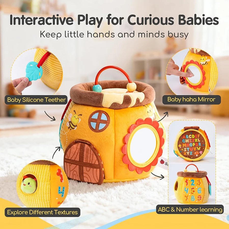 Beehouse Sensorielle Montessori – Jouet Éveil Bébé 6 - 12 Mois - jouetsbebe.com