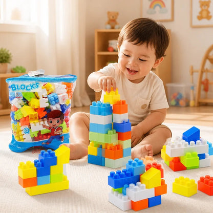 Blocs de Construction 120 Pièces pour Enfant – Grandes Briques - jouetsbebe.com