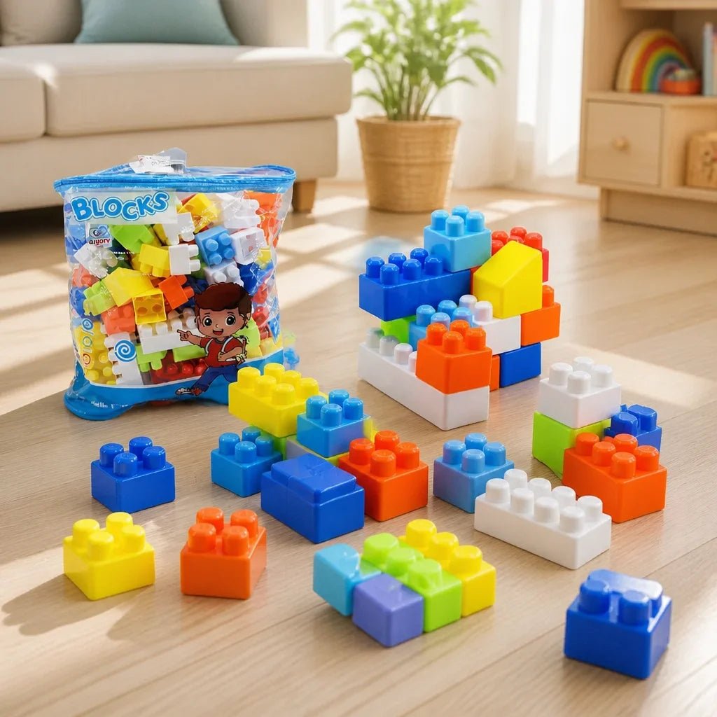 Blocs de Construction 120 Pièces pour Enfant – Grandes Briques - jouetsbebe.com
