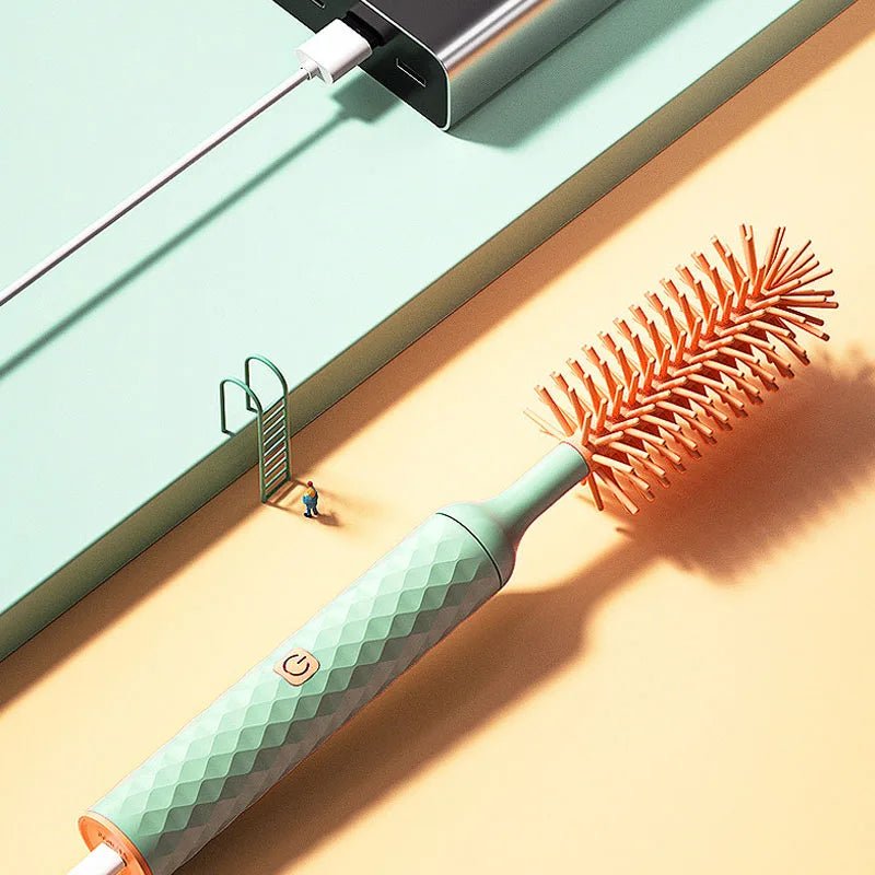 Brosse à Biberon en Silicone Électrique : L'Allié Parfait pour des Biberons Impeccablement Propres - Le Bon Plan