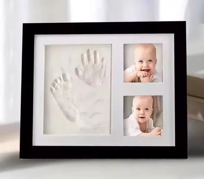 👣 Cadre Empreintes Bébé Mains & Pieds – Souvenir Naissance Éternel - jouetsbebe.com