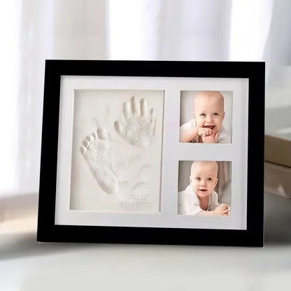 👣 Cadre Empreintes Bébé Mains & Pieds – Souvenir Naissance Éternel - jouetsbebe.com