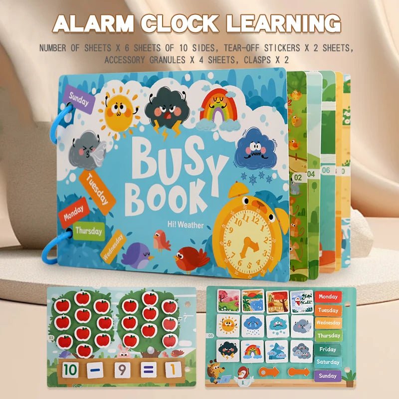 Children's Reusable Activity Books, Early Learning Educational Tools for School and Home, Fun Interactive Toys with Animal, Transportation, and Farm Themes, Matching Games, Suitable for Ages Three and up - jouetsbebe.com