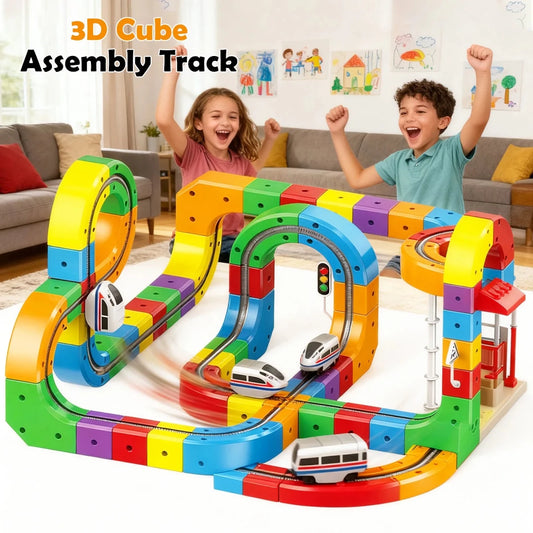 Circuit Magnétique pour Enfant – Circuit de Construction avec Véhicule - jouetsbebe.com