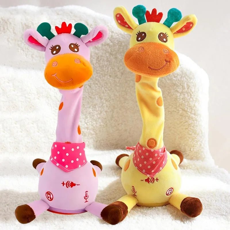 Girafe Dansante et Parlante – Peluche Musicale Interactive - jouetsbebe.com