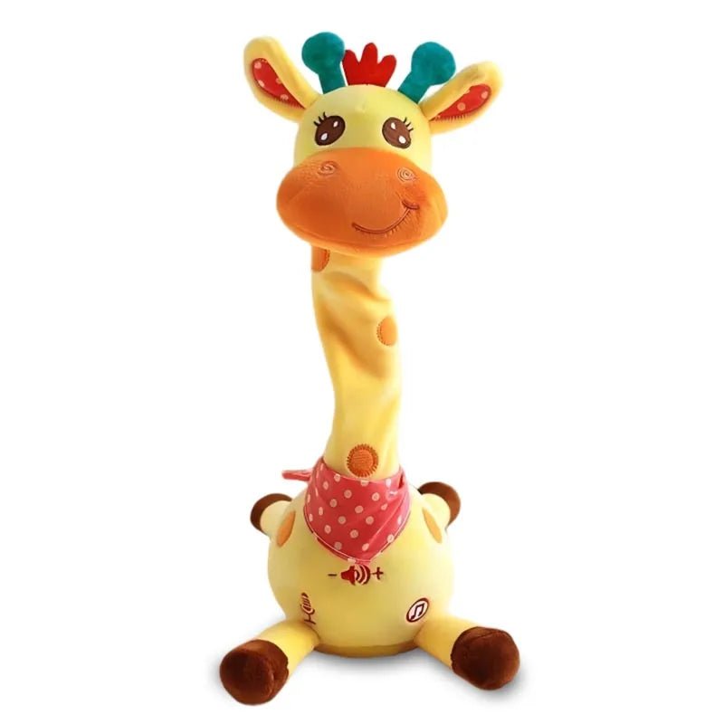 Girafe Dansante et Parlante – Peluche Musicale Interactive - jouetsbebe.com