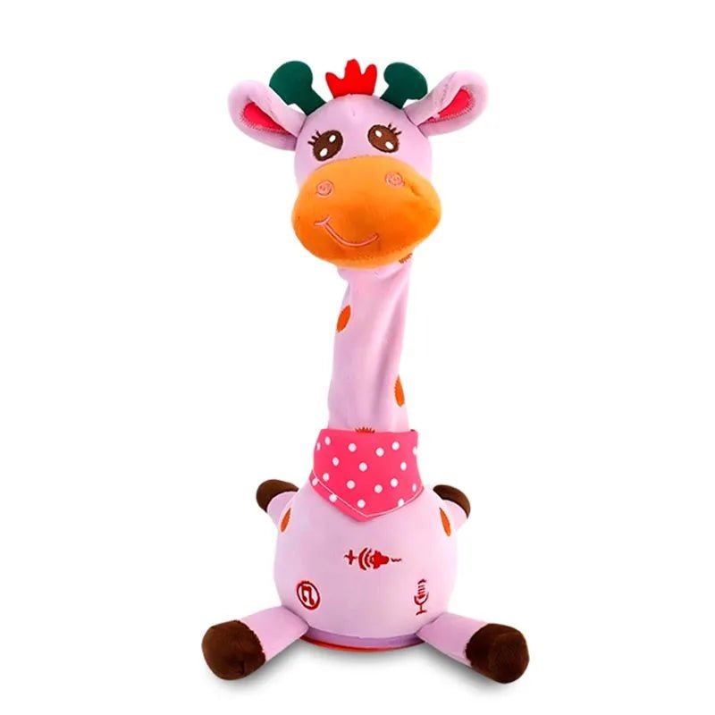 Girafe Dansante et Parlante – Peluche Musicale Interactive - jouetsbebe.com