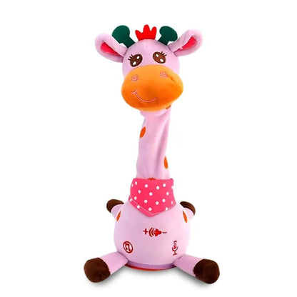 Girafe Dansante et Parlante – Peluche Musicale Interactive - jouetsbebe.com