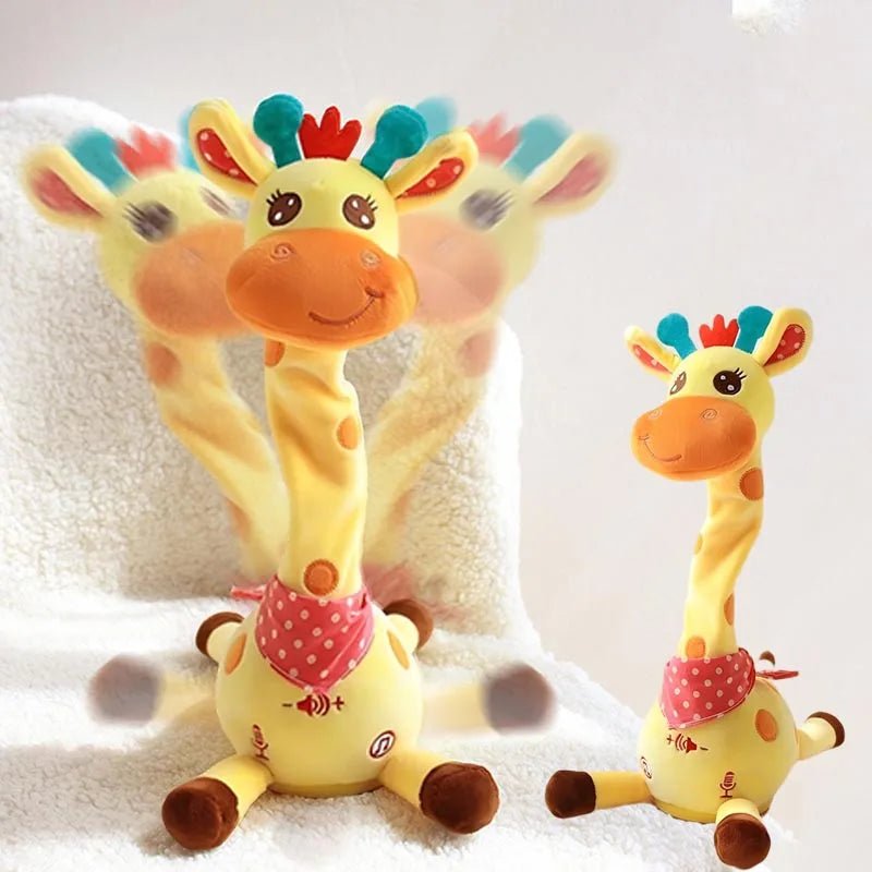 Girafe Dansante et Parlante – Peluche Musicale Interactive - jouetsbebe.com