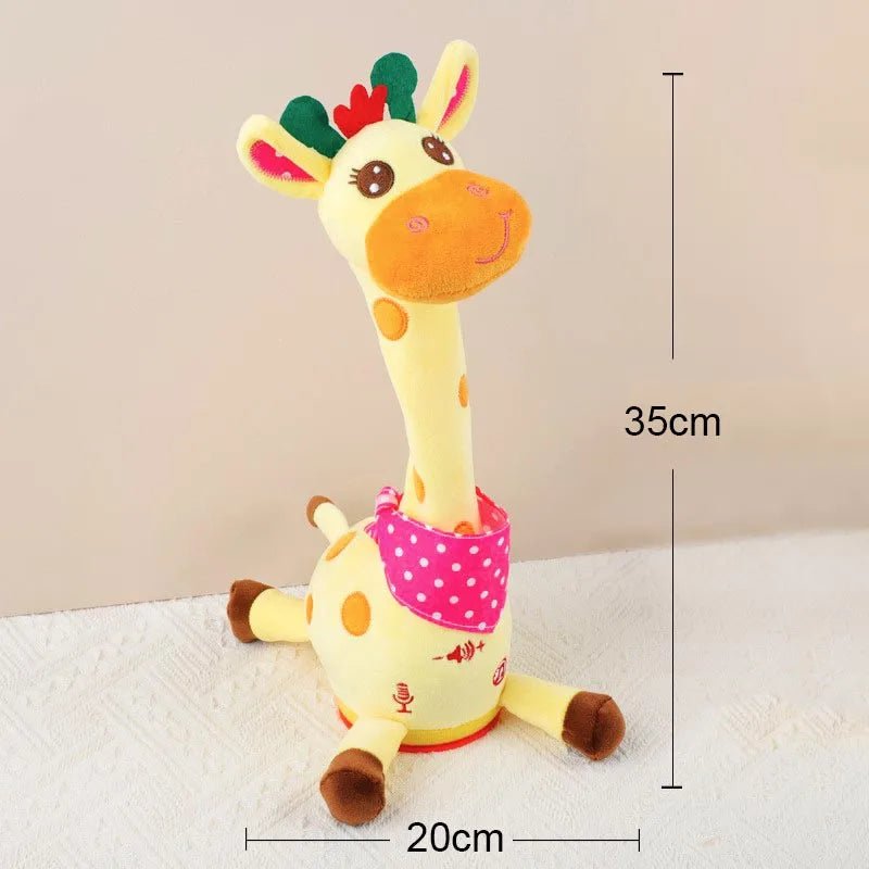 Girafe Dansante et Parlante – Peluche Musicale Interactive - jouetsbebe.com