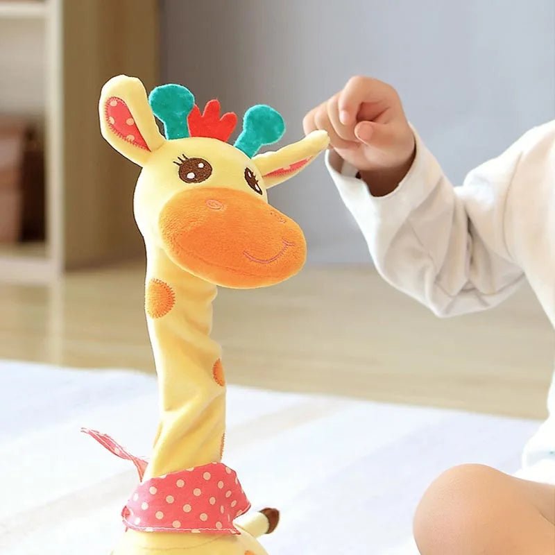 Girafe Dansante et Parlante – Peluche Musicale Interactive - jouetsbebe.com