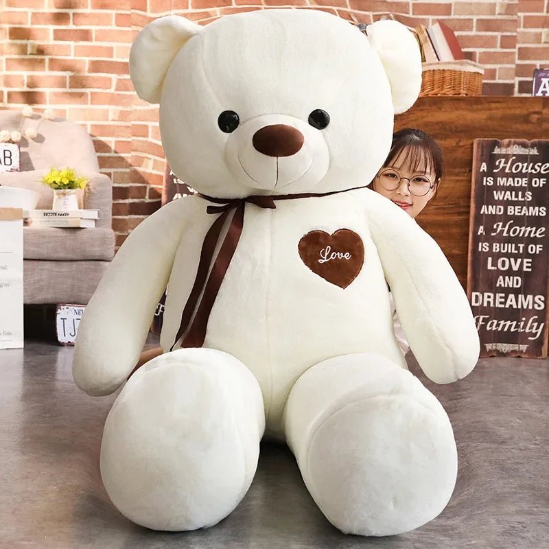 Grand Ours en Peluche LOVE – 60 cm / 180 cm - jouetsbebe.com