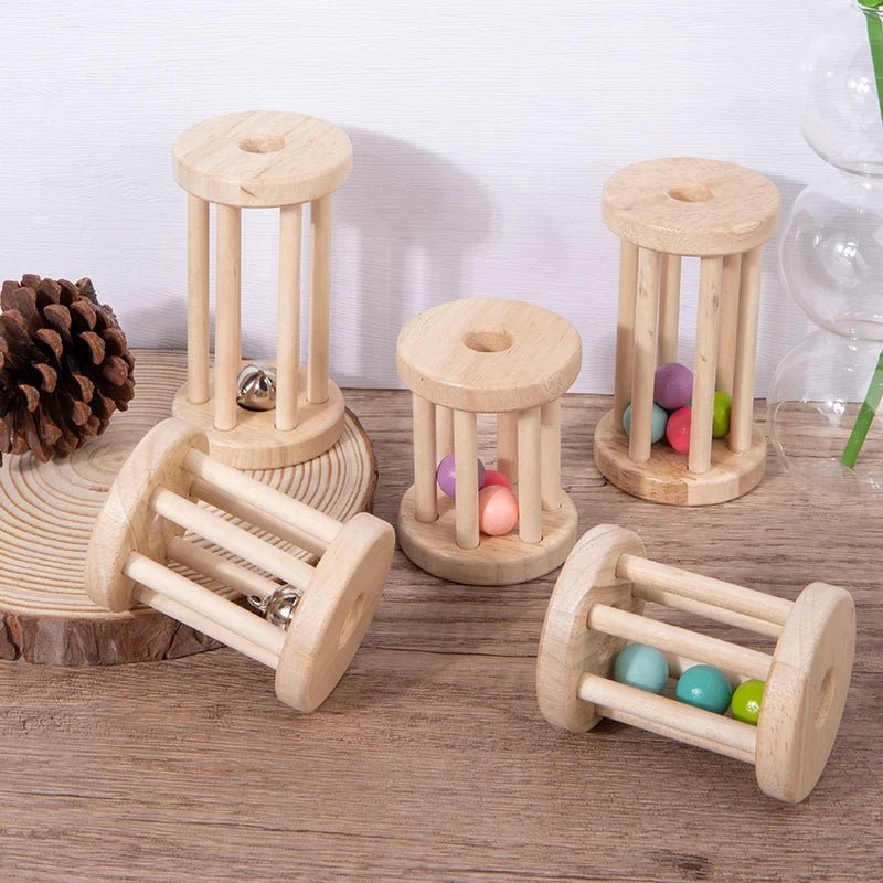 Hochet Musical en Bois Montessori - jouetsbebe.com