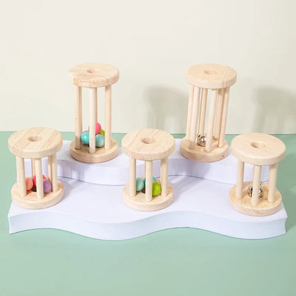 Hochet Musical en Bois Montessori - jouetsbebe.com