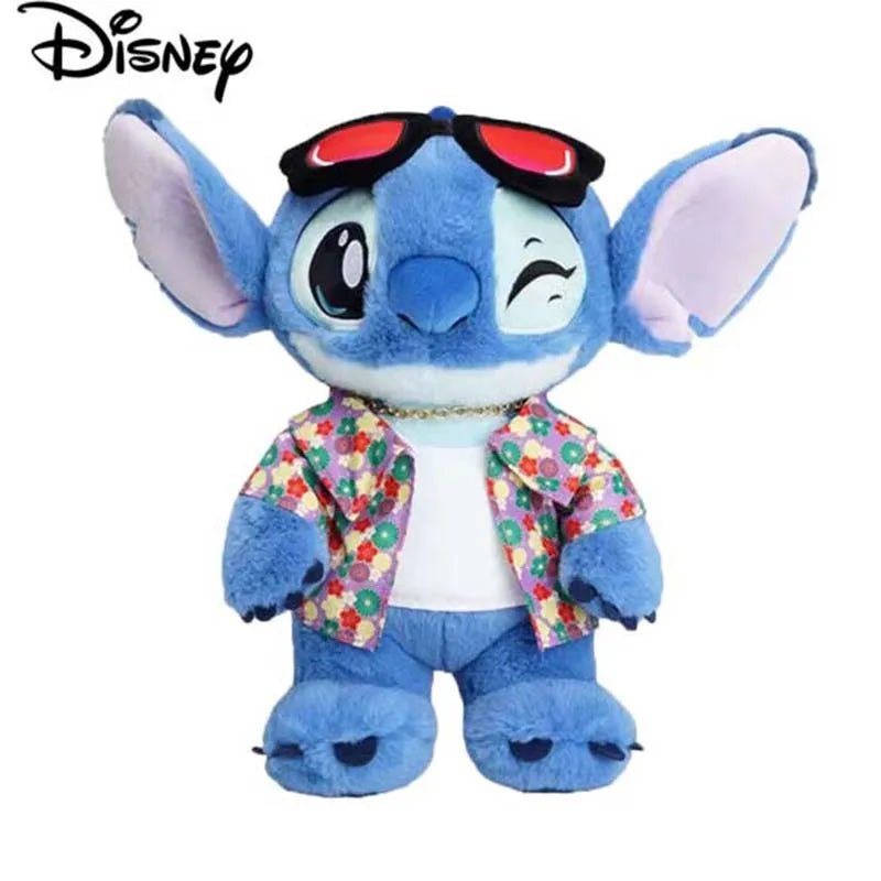 Hot 30cm Genuine Disney Kawaii Stitch Cool Style Lilo&Stitch Plush Dolls Stuffed Toys High Quality Children Toy Girlfriend Gift - jouetsbebe.com