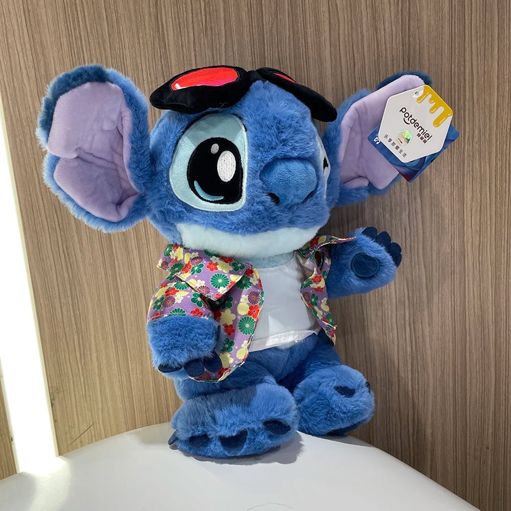 Hot 30cm Genuine Disney Kawaii Stitch Cool Style Lilo&Stitch Plush Dolls Stuffed Toys High Quality Children Toy Girlfriend Gift - jouetsbebe.com