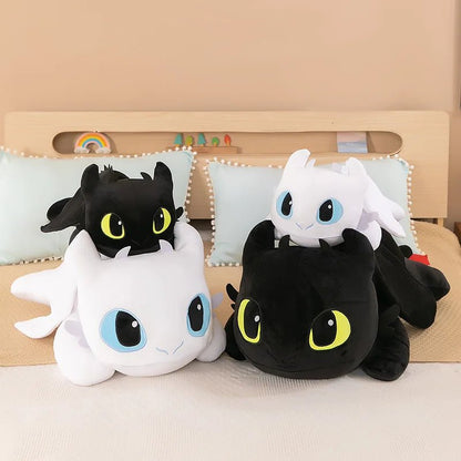 In Stock Little Flying Dragon Kawaii Plush Toy Lying Posture Style Toothless Doll Pillow Toys Children Couple Birthday Gift - jouetsbebe.com