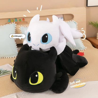 In Stock Little Flying Dragon Kawaii Plush Toy Lying Posture Style Toothless Doll Pillow Toys Children Couple Birthday Gift - jouetsbebe.com