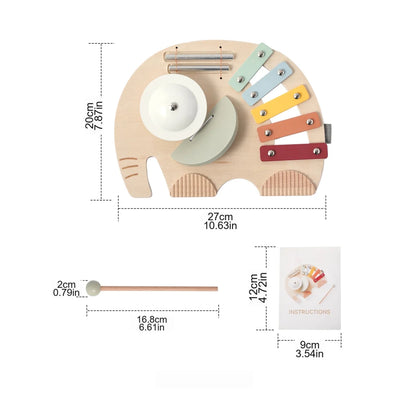 Instrument Musical Montessori 5 en 1 - jouetsbebe.com