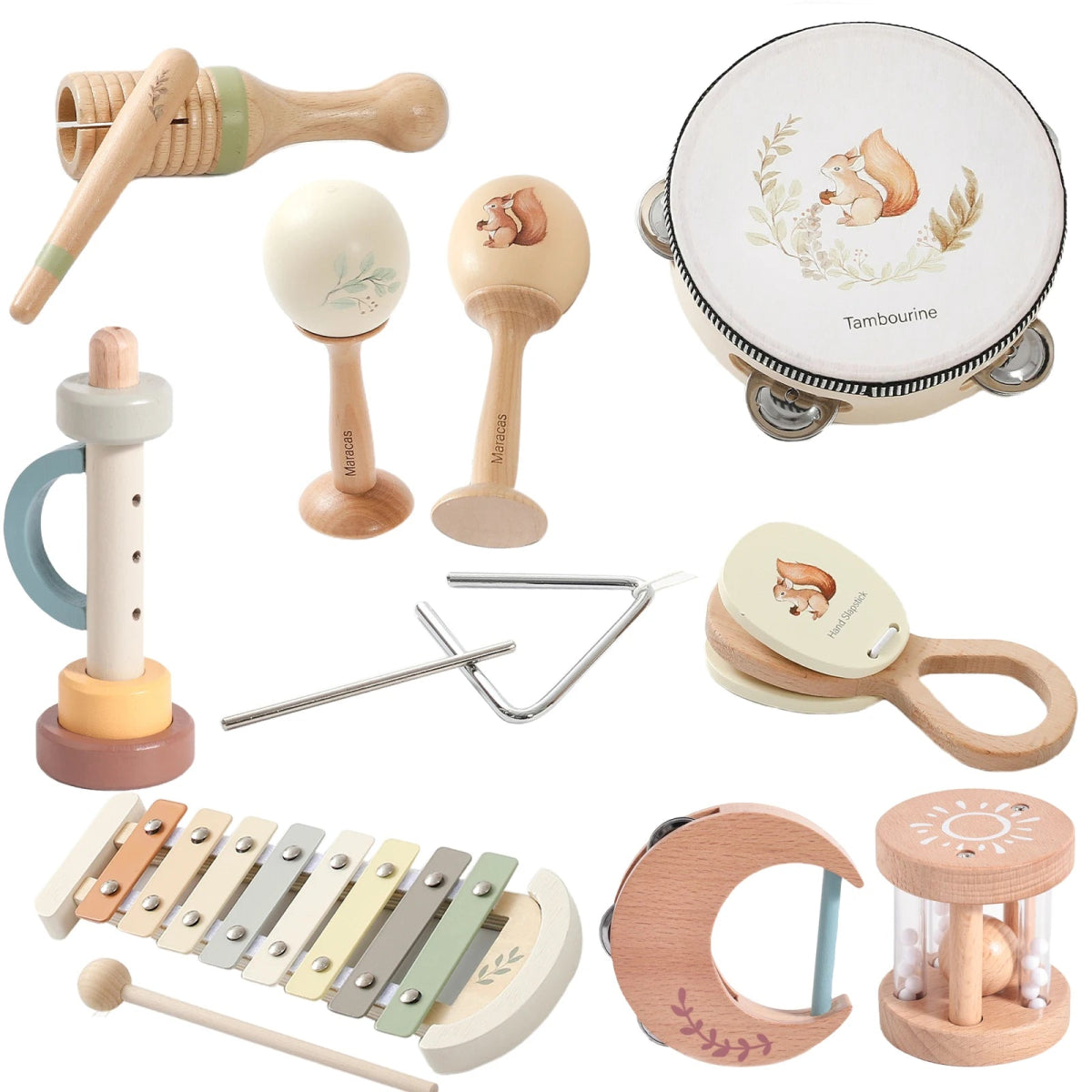 Instruments de Musique en Bois Montessori - jouetsbebe.com