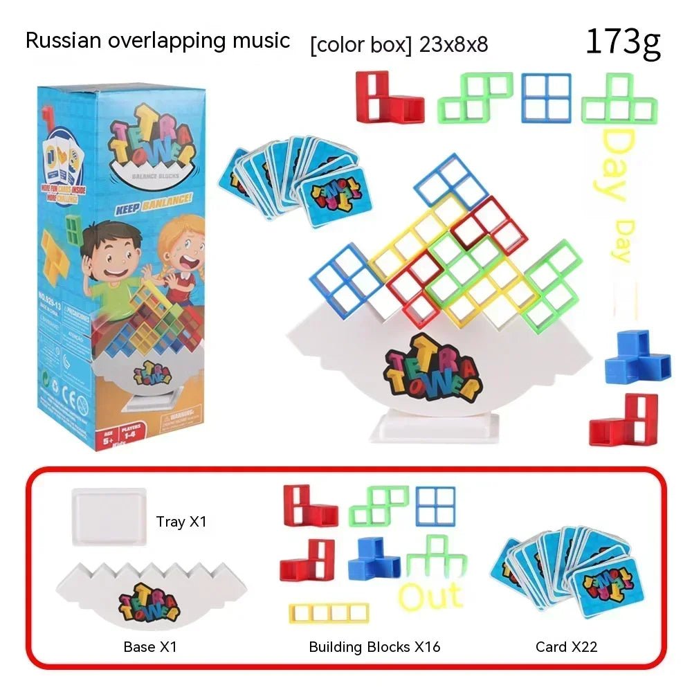Jeu de Construction Enfant 3 Ans – LA TOUR TETRA | Jeu Éducatif Créatif et Ludique - jouetsbebe.com