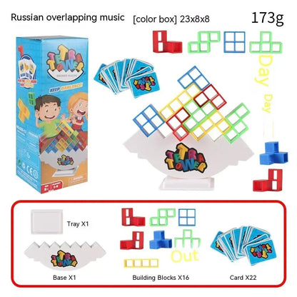 Jeu de Construction Enfant 3 Ans – LA TOUR TETRA | Jeu Éducatif Créatif et Ludique - jouetsbebe.com