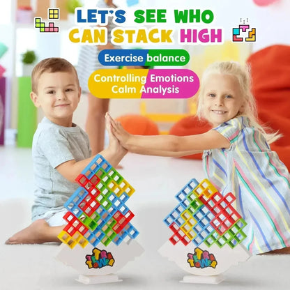 Jeu de Construction Enfant 3 Ans – LA TOUR TETRA | Jeu Éducatif Créatif et Ludique - jouetsbebe.com