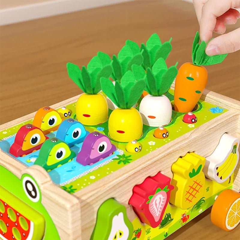 Jeu Éducatif en Bois – Pêche, Tri des Formes et Motricité Fine - jouetsbebe.com