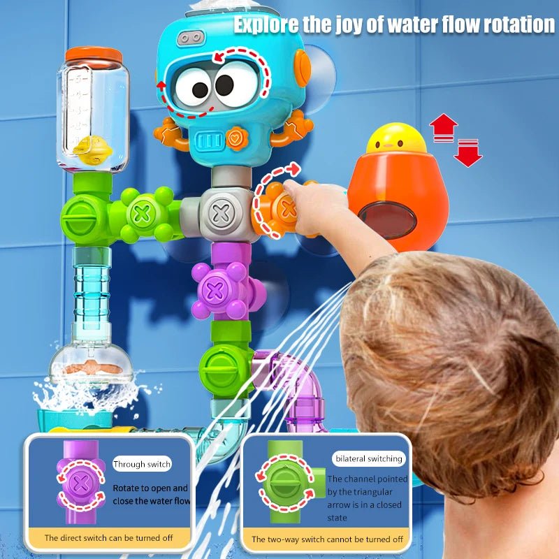 Jouet de Bain Éducatif 🐙🚿 - jouetsbebe.com
